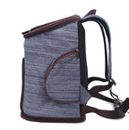 Pet Backpack Oxford Cloth & Mesh Adjustable Padded Straps