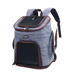 Pet Backpack Oxford Cloth & Mesh Adjustable Padded Straps