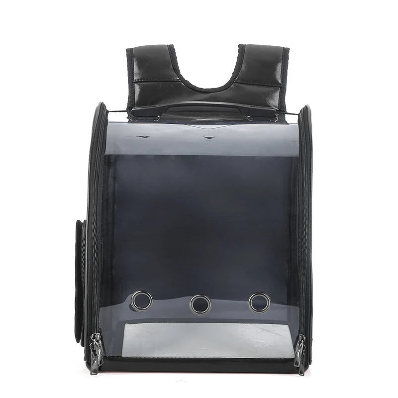 Pet Backpack Transparent Foldable Food-Grade PC