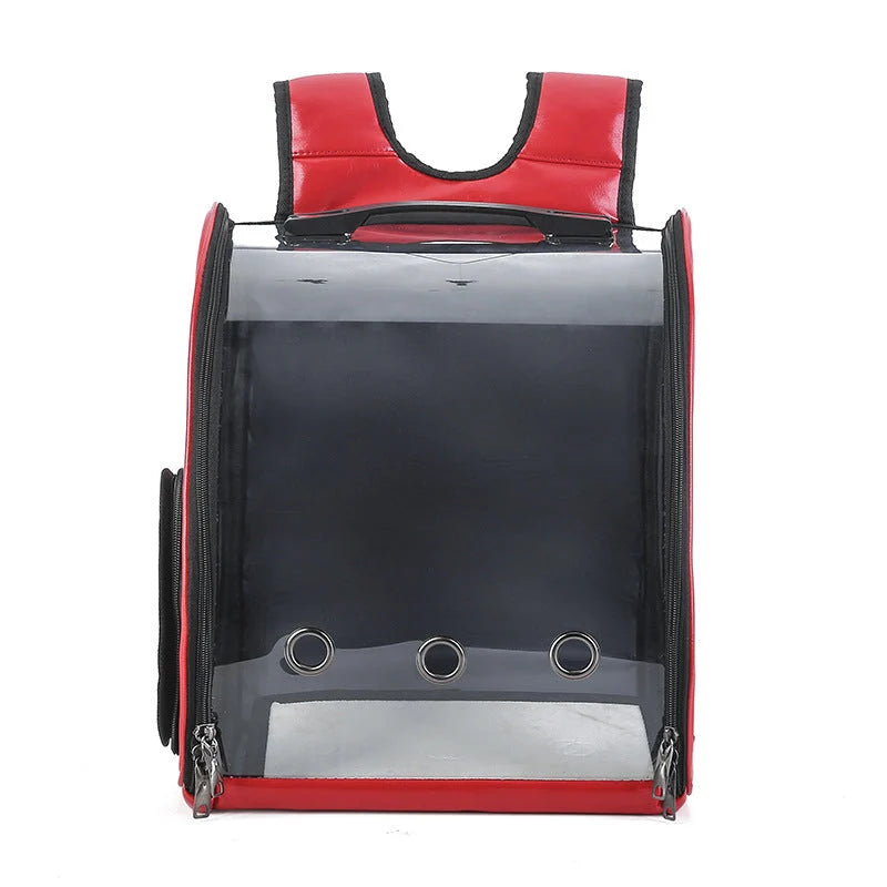 Pet Backpack Transparent Foldable Food-Grade PC