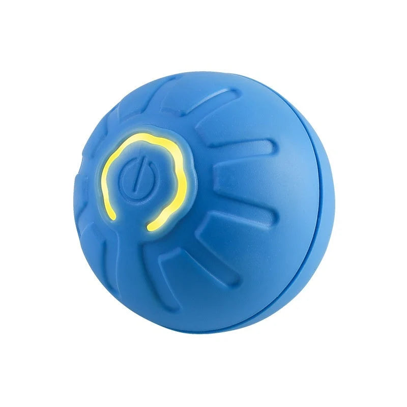 Pet Ball Toy Self-Moving Silicone USB Rechargeable