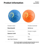 Pet Ball Toy Self-Moving Silicone USB Rechargeable