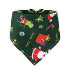 Pet Bandana Soft Cotton Christmas Print Small & Large