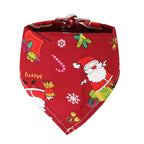 Pet Bandana Soft Cotton Christmas Print Small & Large