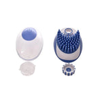 Pet Bath Brush Silicone Built-In Dispenser & Soothing Massage