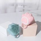 Pet Bath Brush Soft Silicone Bristles & Ergonomic Handle