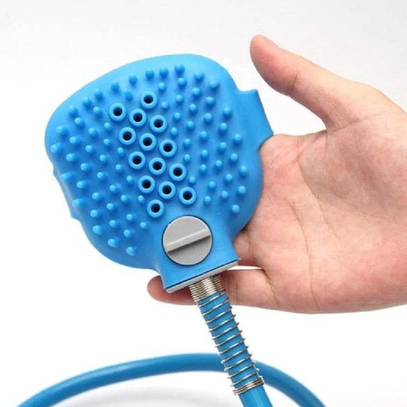 Pet Bathing Tool Full-Coverage Spray 2.5m Hose & Adapters