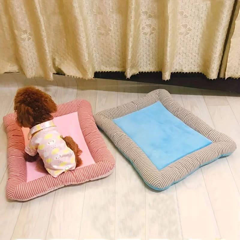 Pet Bed Breathable Cooling Non-Slip Base & Machine Washable
