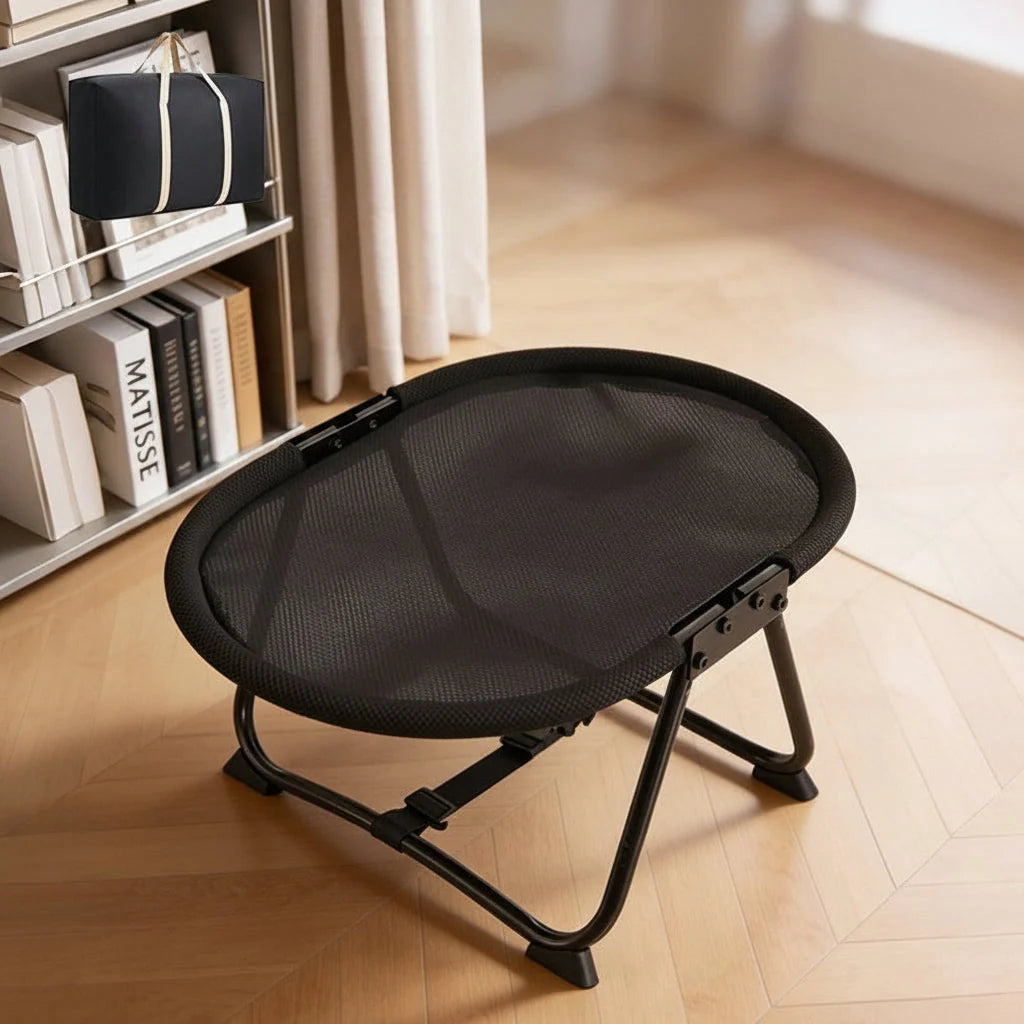 Pet Bed Elevated Breathable Mesh Foldable Steel Frame