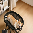 Pet Bed Elevated Breathable Mesh Foldable Steel Frame