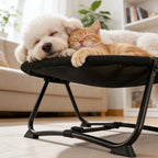 Pet Bed Elevated Breathable Mesh Foldable Steel Frame