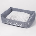 Pet Bed Plush Cave Soft Cloth Multiple Sizes
