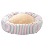 Pet Bed Plush Donut Small & Medium Easy-Clean