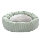 Pet Bed Plush Donut Small & Medium Easy-Clean