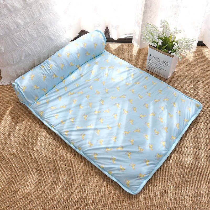 Pet Bed Self-Cooling Plush Pillow Machine Washable