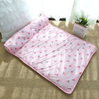 Pet Bed Self-Cooling Plush Pillow Machine Washable