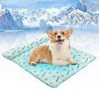 Pet Bed Self-Cooling Plush Pillow Machine Washable