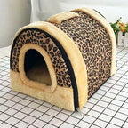 Pet Bed Self-Heating Fleece Foldable & Burrow-Friendly