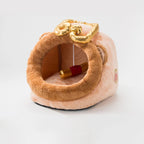 Pet Bed Semi-Closed Washable & Reversible Non-Slip Backing