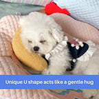 Pet Bed U-Shaped Orthopedic Washable Cover