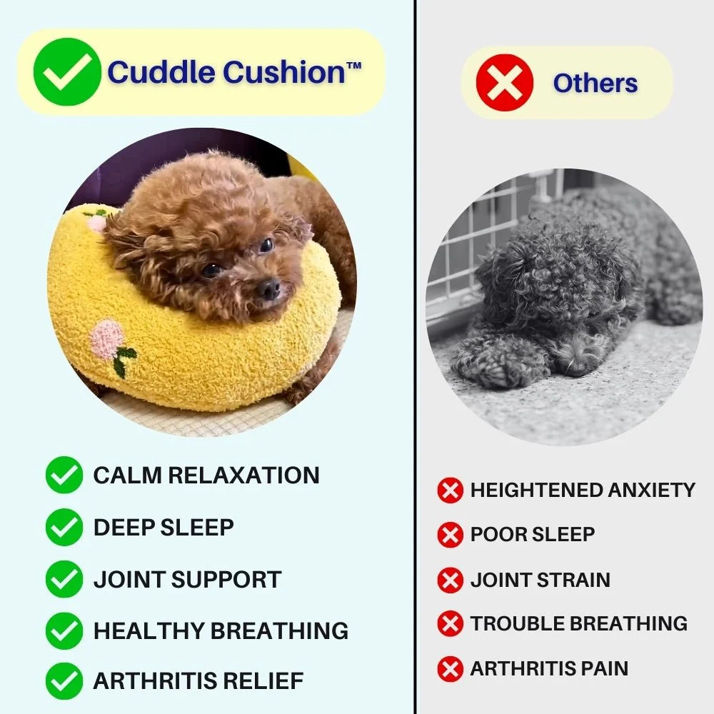 Pet Bed U-Shaped Orthopedic Washable Cover