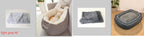 Pet Bed Warm Cotton Sleeping Bag & Cushion