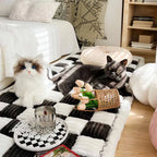 Pet Blanket Chenille Non-Slip Machine Washable