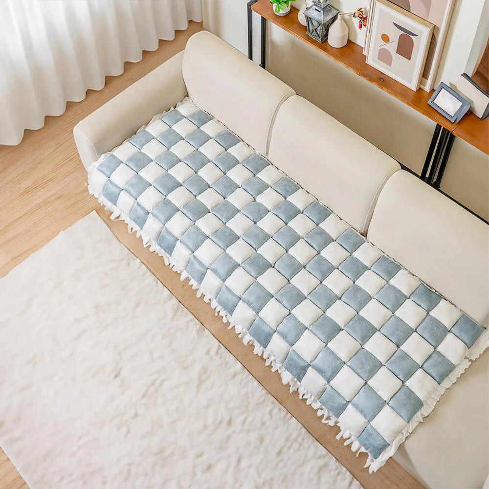 Pet Blanket Chenille Non-Slip Machine Washable