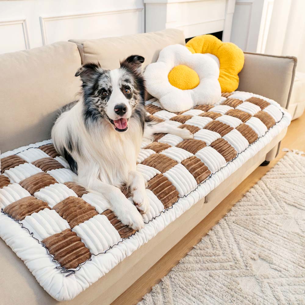 Pet Blanket Chenille Non-Slip Machine Washable