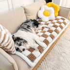 Pet Blanket Chenille Non-Slip Machine Washable
