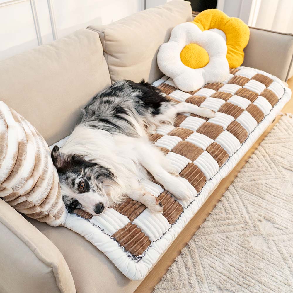 Pet Blanket Chenille Non-Slip Machine Washable