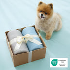 Pet Blanket Cooling Technology Machine Washable Cloud Pattern