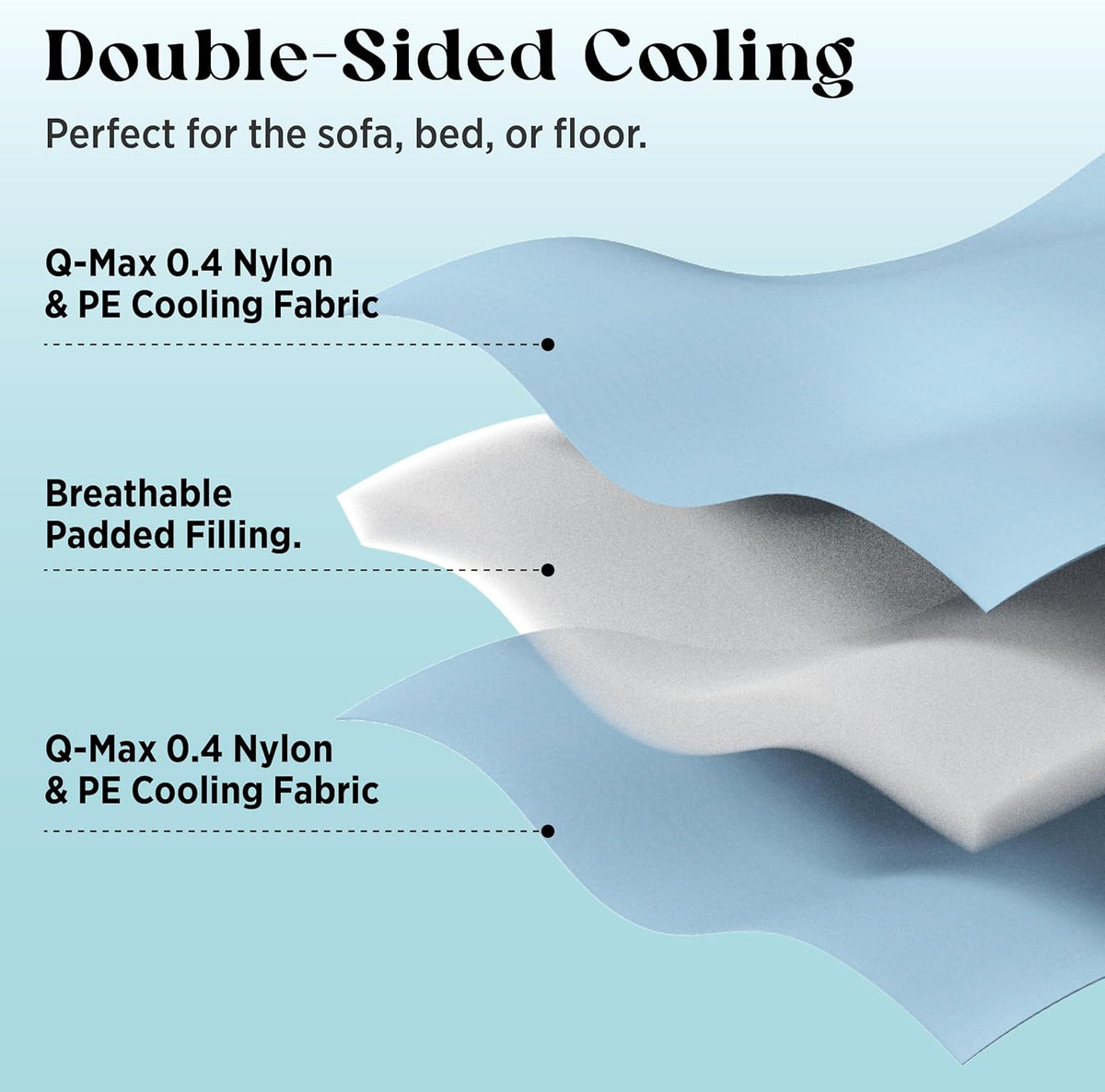 Pet Blanket Cooling Technology Machine Washable Cloud Pattern