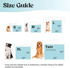 Pet Blanket Cooling Technology Machine Washable Cloud Pattern
