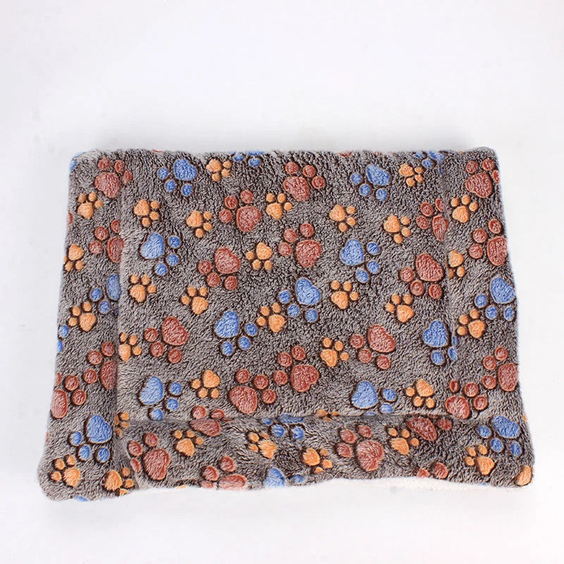 Pet Blanket Plush Padded Machine-Washable Fleece