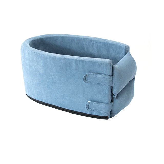 Pet Booster Seat Padded Safety Buckle Universal Console Fit