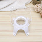 Pet Bowl Cat-Ear Angled Food-Grade Wheat Straw