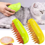 Pet Brush De-Shedding Fine-Tooth Ergonomic Grip