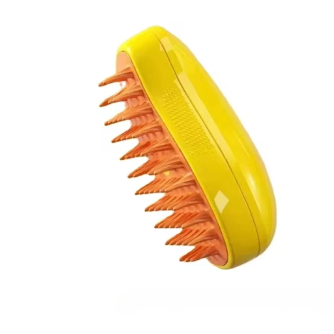 Pet Brush De-Shedding Fine-Tooth Ergonomic Grip