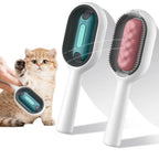 Pet Brush Dual-Action Soft Silicone Water Tank