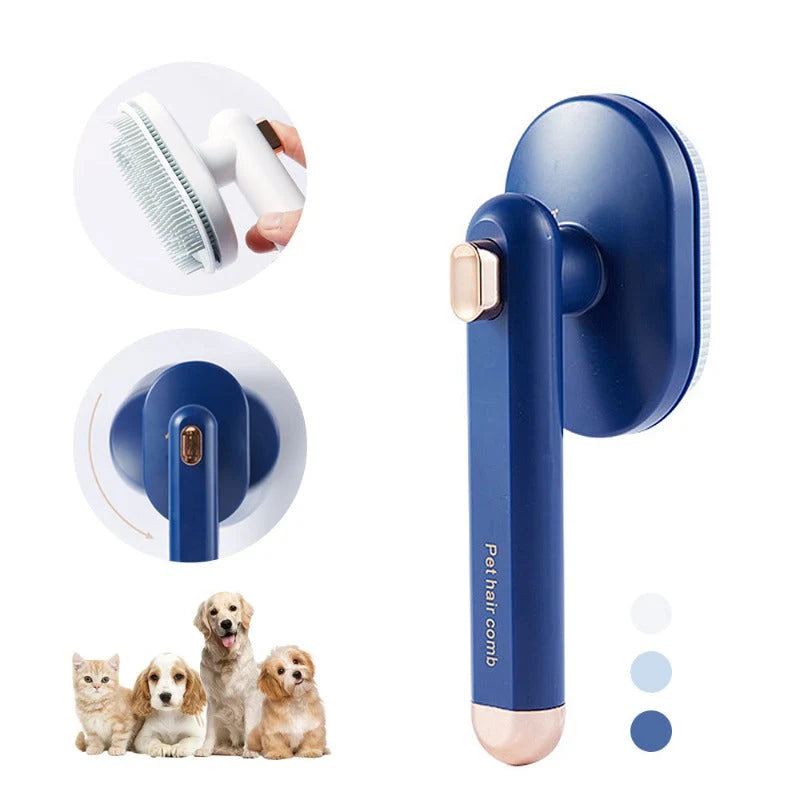 Pet Brush High-Density Needle Comb Self-Cleaning