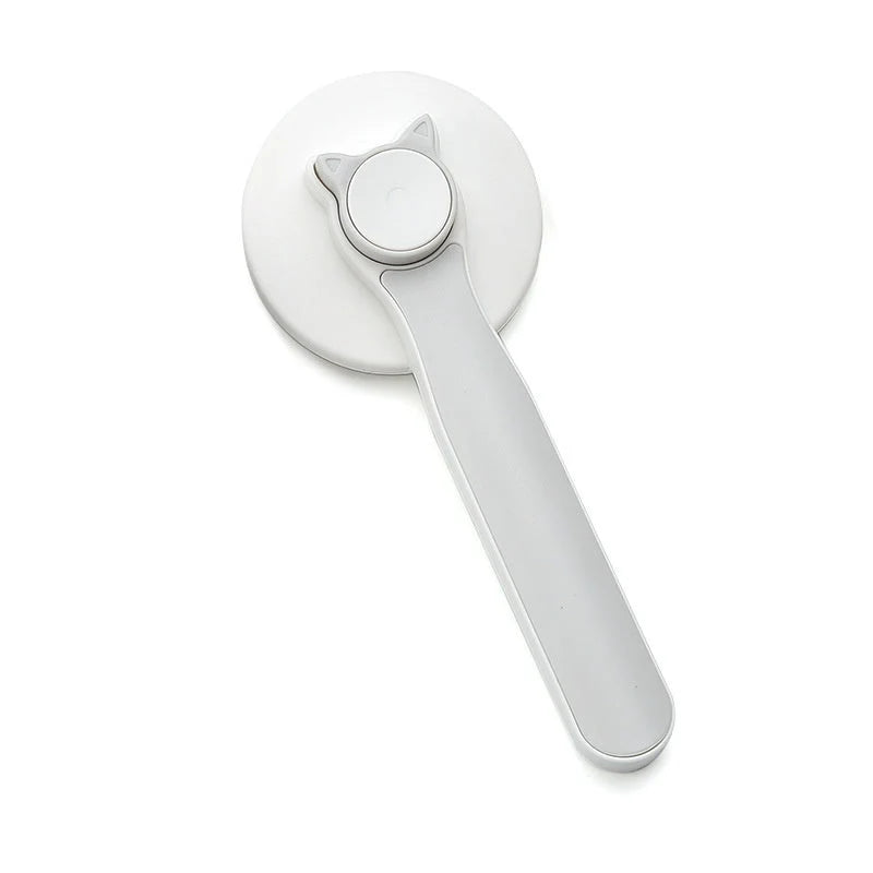 Pet Brush One-Button Self-Cleaning Stainless Steel Bristles