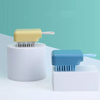 Pet Brush Soothing Massage Soft TPR Wet & Dry