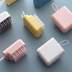 Pet Brush Soothing Massage Soft TPR Wet & Dry