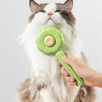Pet Brush Sunflower Head Stainless Steel Needles & Ergonomic Handle