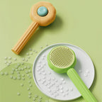 Pet Brush Sunflower Head Stainless Steel Needles & Ergonomic Handle