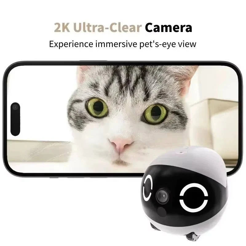 Pet Camera 2K Video Two-Way Audio Extended Battery