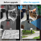Pet Camera Collar Magnetic Mount 1080p Night Vision