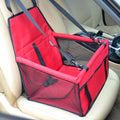 Pet Car Safety Seat Secure Harness Cushioned Nylon Bed