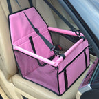 Pet Car Safety Seat Secure Harness Cushioned Nylon Bed
